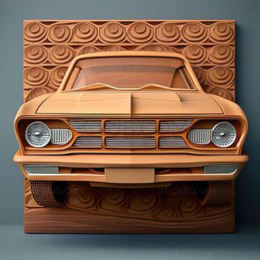 3D мадэль Ford Taunus (STL)